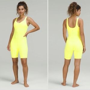 Lululemon Athletica Bright Yellow Sleeveless Top